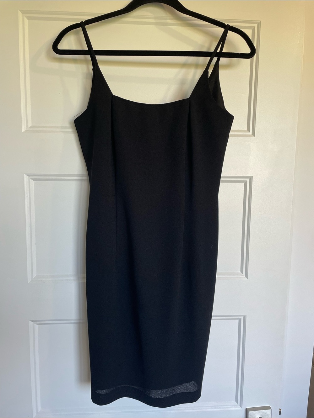 Joseph Ribkoff Sleek Black Midi Slip Dress